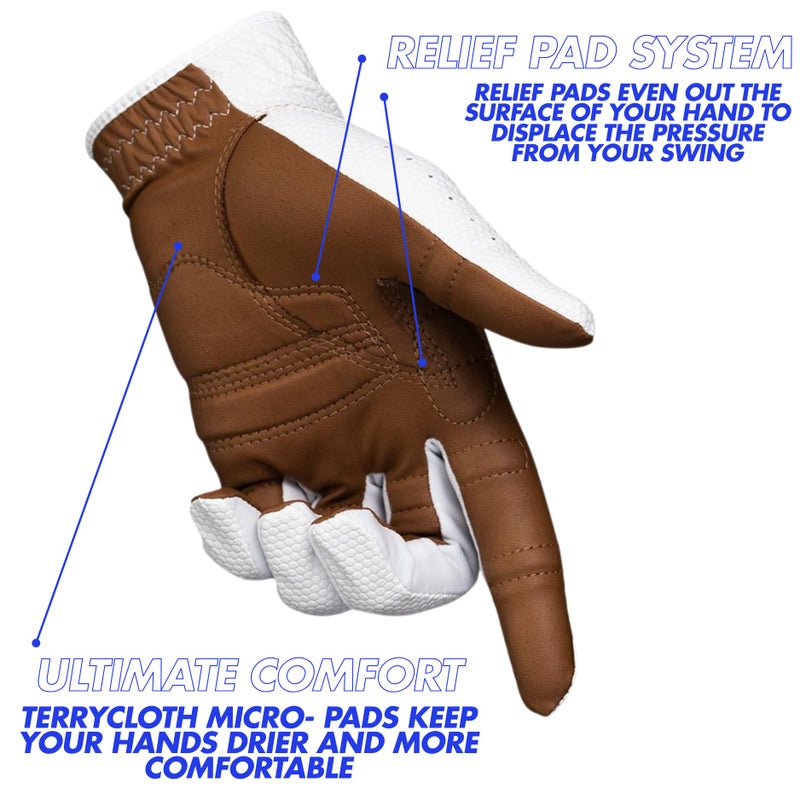 Bionic Women's RelaxGrip 2.0 Golf Glove (X-Large  Left) - Image 4